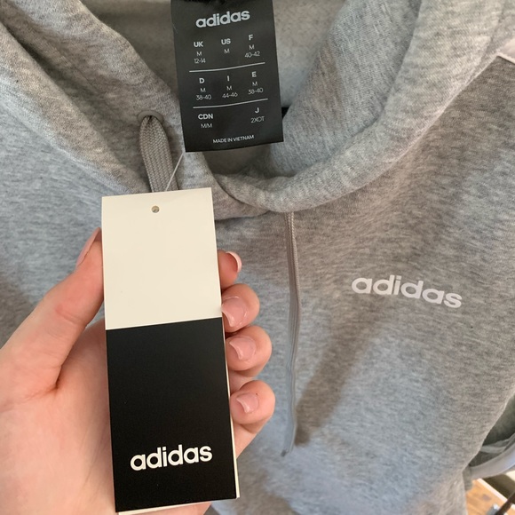 Gray Adidas hoodie - Picture 2 of 6